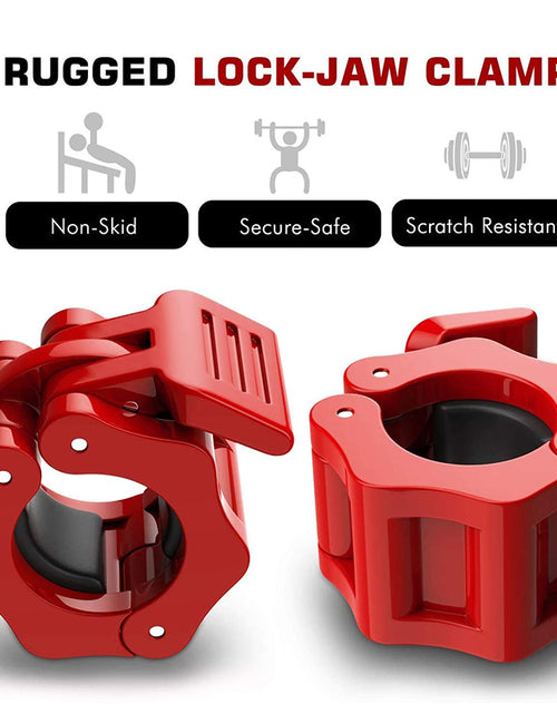 Load image into Gallery viewer, 25/50mm Spinlock Collars Barbell Collar Lock Dumbell Clips Barbell