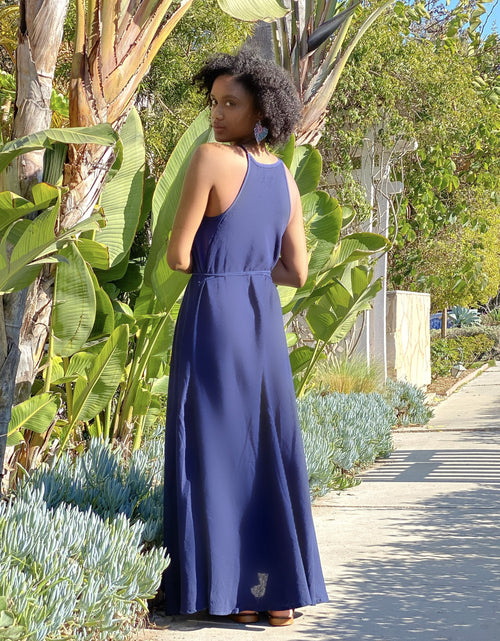 Load image into Gallery viewer, CALLIE MAXI DRESS - BLACK