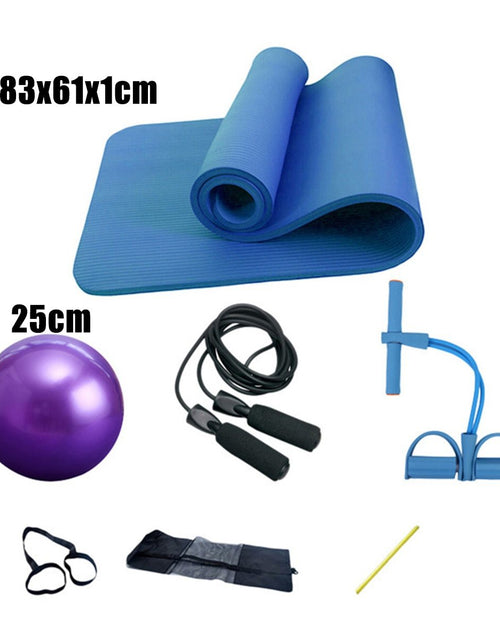 Load image into Gallery viewer, Deluxe Yoga Fitness 5 pcs Exercise Set