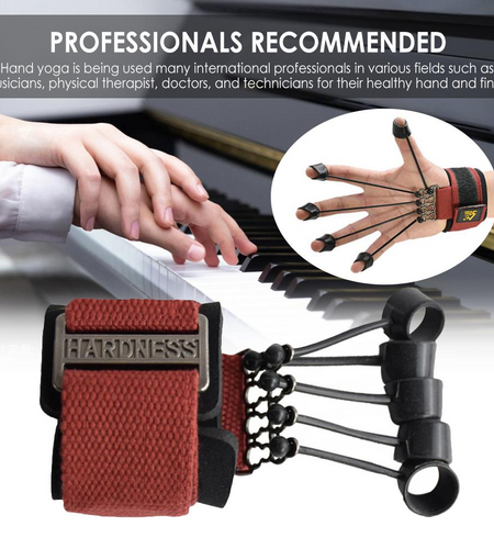 Finger Gripper Strength Trainer Hand Yoga Resistance Band